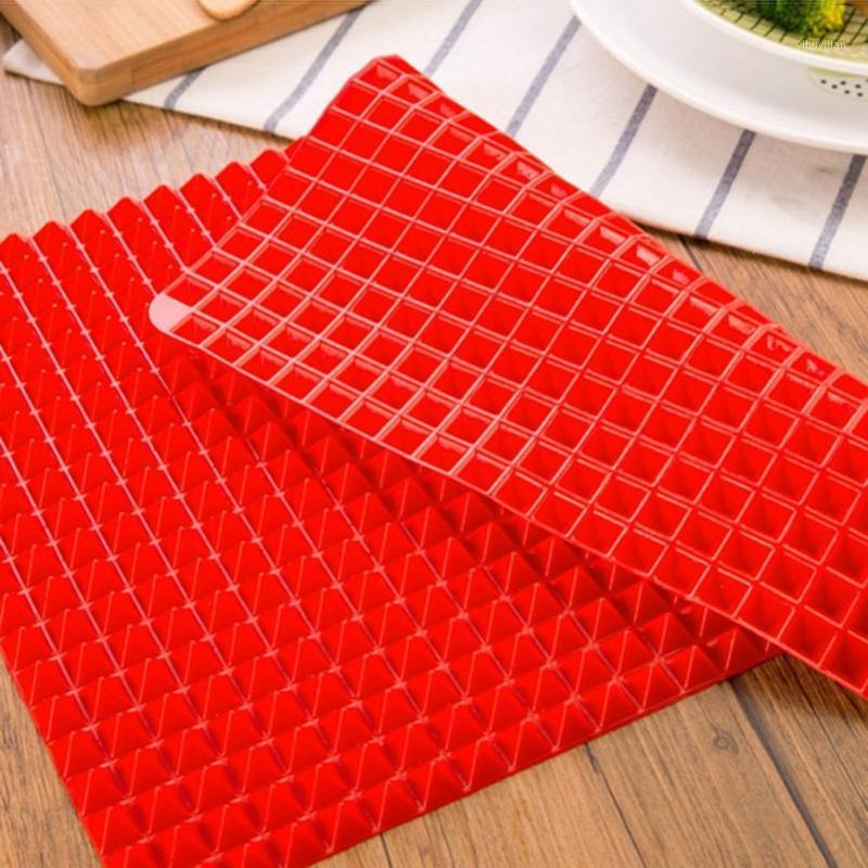 BBQ Pyramid Pan Bakeware Nonstick Silicone Baking Mats Pad Moulds Microwave Oven Baking Tray Sheet Kitchen Tools1
BBQ Pyramid Pan Bakeware Nonstick Silicone Baking Mats Pad Moulds Microwave Oven Baking Tray Sheet Kitchen Tools1