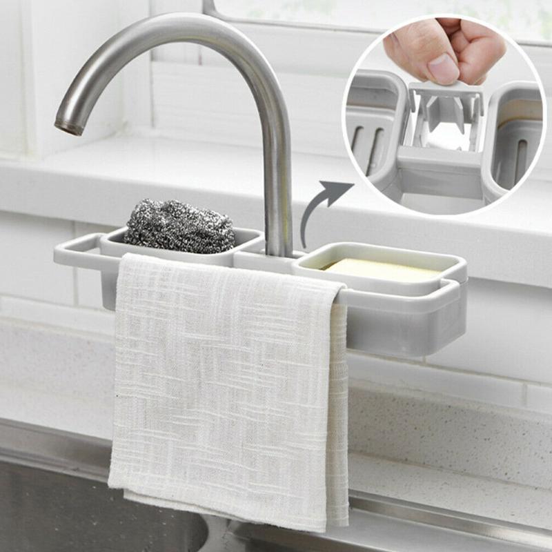 Adjustable Faucet Rack Kitchen Supplies Pool Storage Rack Bathroom Sink Soap Box Sponge Rag Hanging Drain 301
Adjustable Faucet Rack Kitchen Supplies Pool Storage Rack Bathroom Sink Soap Box Sponge Rag Hanging Drain 301