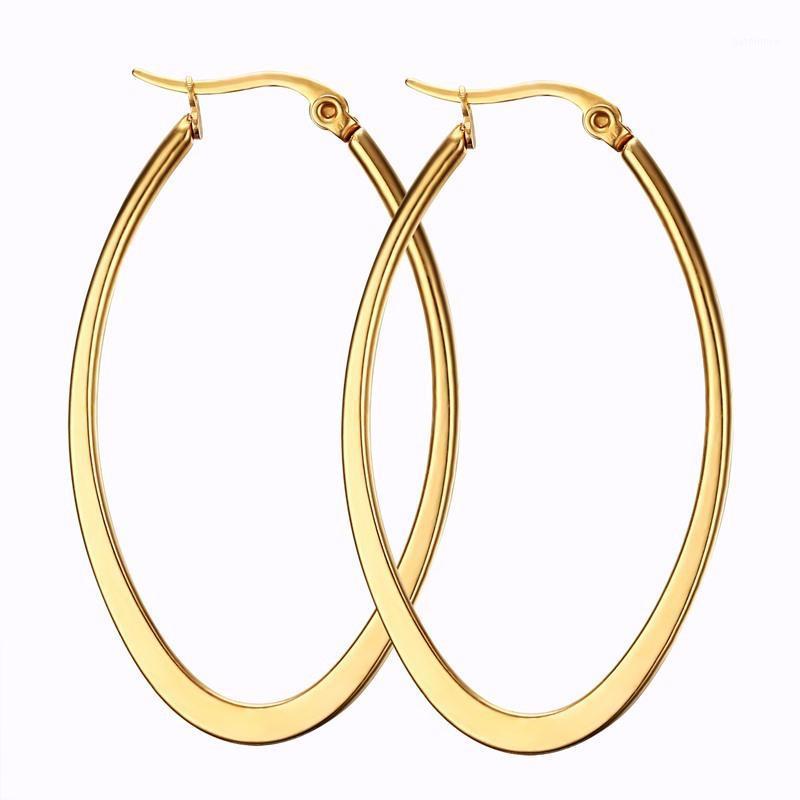 Simple Big Hoop Earrings for Women Black / Gold / Rose Gold Silver Color Stainless Steel Round Earrings Female Jewelry Gift1
Simple Big Hoop Earrings for Women Black / Gold / Rose Gold Silver Color Stainless Steel Round Earrings Female Jewelry Gift1
