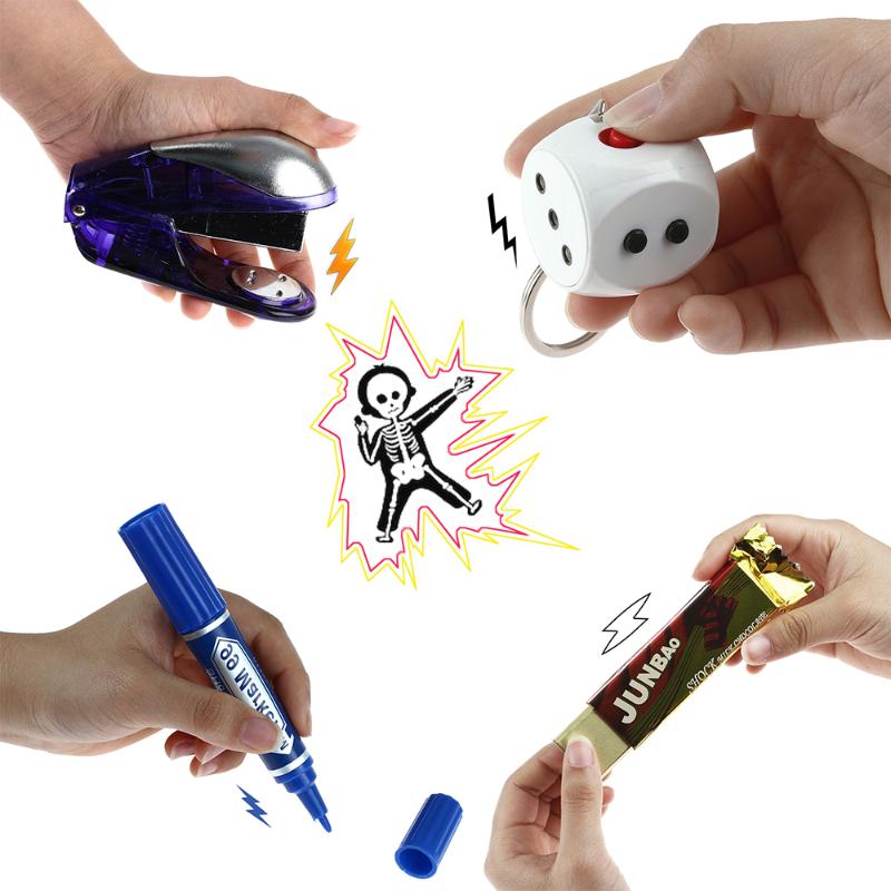15 Styles Electric Joke Prank Trick Funny Toys Batons Toys Stick Shocking Shocker Electric Anti-stress Gadget
15 Styles Electric Joke Prank Trick Funny Toys Batons Toys Stick Shocking Shocker Electric Anti-stress Gadget