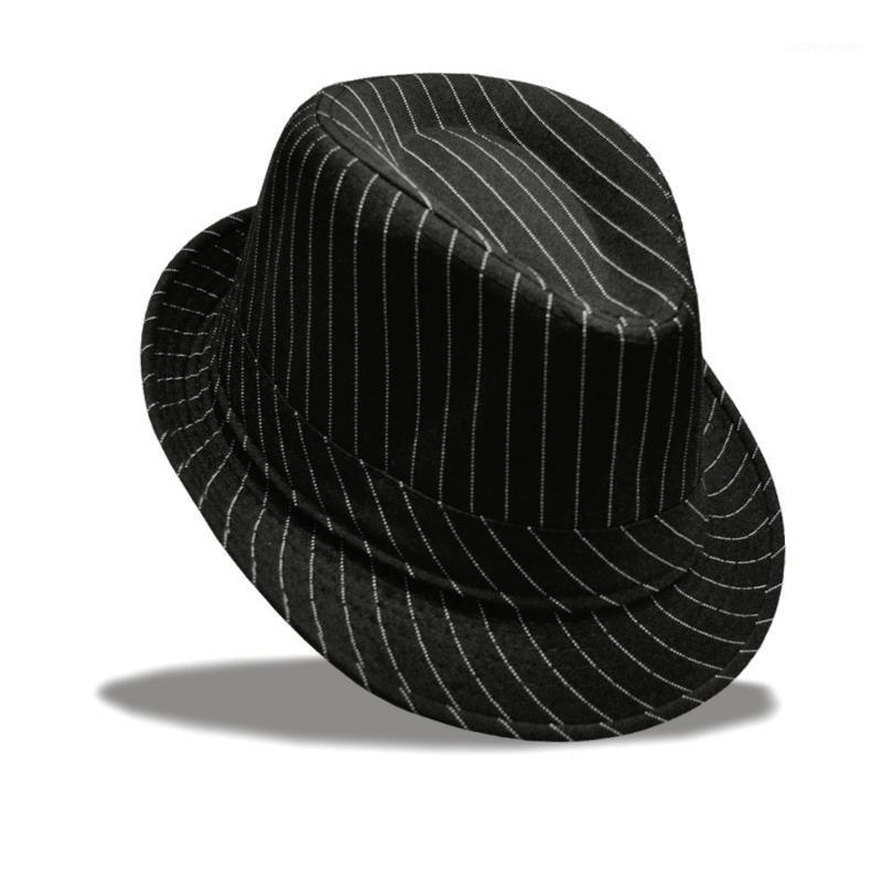 Wide Brim Hats Unisex Striped Topper Fedora Hat Trilby Cap Summer Gentleman Panama Sunhat For Womem Men 251, Black
Wide Brim Hats Unisex Striped Topper Fedora Hat Trilby Cap Summer Gentleman Panama Sunhat For Womem Men 251, Black