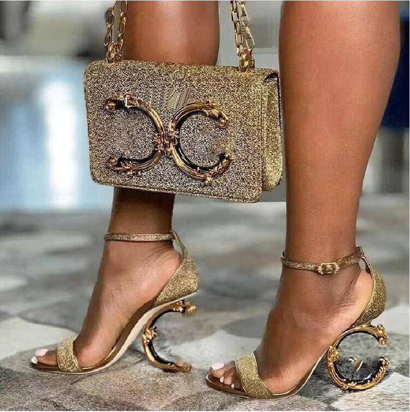 High Heels Sandals Shoes for Woman, Genuine Leather Dressing Pumps Original Baroque & G Sculpted Heel Wedding Shoe, Silver
High Heels Sandals Shoes for Woman, Genuine Leather Dressing Pumps Original Baroque & G Sculpted Heel Wedding Shoe, Silver