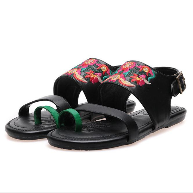 2021 New Spring Embroidered Flats Bohemia Shoes Summer Women Black Roman Sandals Ladies Flip Flops M8vx
2021 New Spring Embroidered Flats Bohemia Shoes Summer Women Black Roman Sandals Ladies Flip Flops M8vx