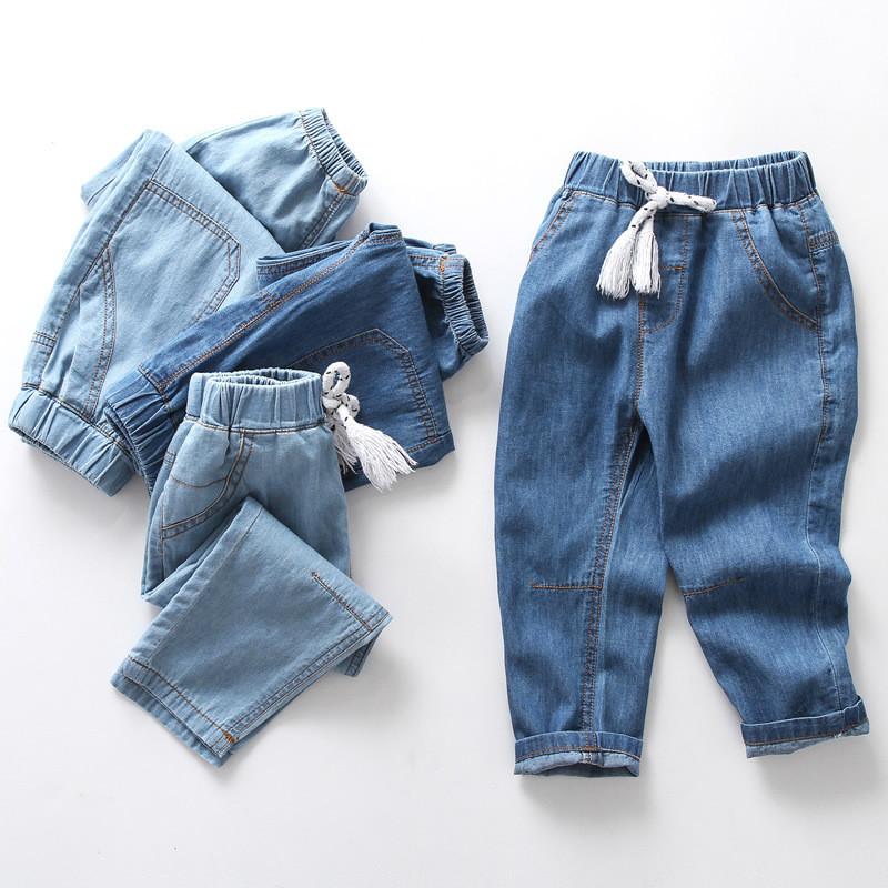 Jeans Lawadka Summer Thin Kids Boys Girls Pants Cotton Children Boy Girl Trousers Casual Denim High Quality Age For 2-10Years, Blue
Jeans Lawadka Summer Thin Kids Boys Girls Pants Cotton Children Boy Girl Trousers Casual Denim High Quality Age For 2-10Years, Blue