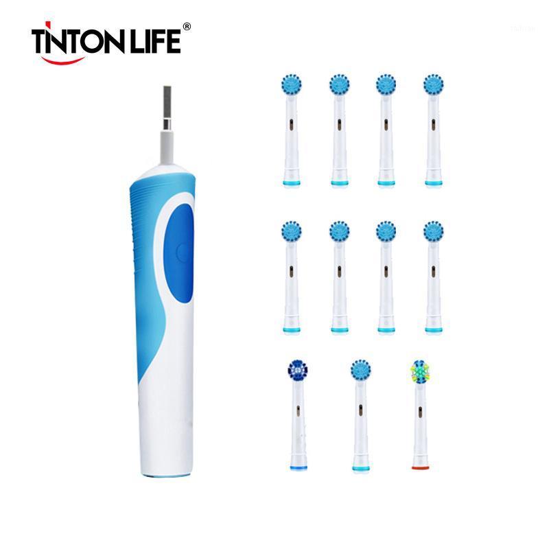 TINTON LIFE D12 Electric Toothbrush Rechargeable Rotate Electric Toothbrush Ultrasonic Inductive Charging YE8011
TINTON LIFE D12 Electric Toothbrush Rechargeable Rotate Electric Toothbrush Ultrasonic Inductive Charging YE8011