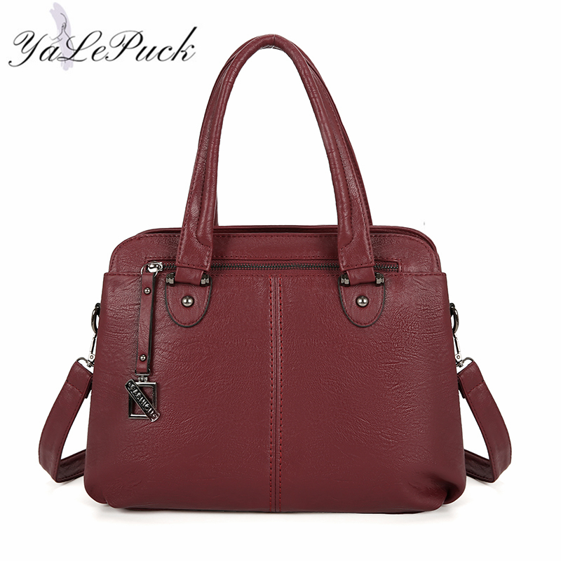 High Quality PU Leather Hand Bags For Women 2020 Simple Solid Color Shoulder Handbags Female Travel bags Ladies Cross body Bags, Black
High Quality PU Leather Hand Bags For Women 2020 Simple Solid Color Shoulder Handbags Female Travel bags Ladies Cross body Bags, Black