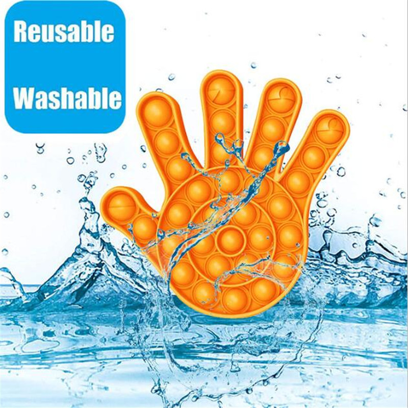 Hand Shape Pop It Push Doll Bubble Sensory Fidget Toys Squeeze Stress Reliever Kids Adult Sensory Toy Relieve Stress Recover LLY10181
Hand Shape Pop It Push Doll Bubble Sensory Fidget Toys Squeeze Stress Reliever Kids Adult Sensory Toy Relieve Stress Recover LLY10181