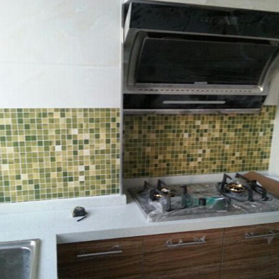 5M Bathroom Tiles Waterproof Wall Sticker PVC Mosaic Self Adhesive Anti Oil Stickers DIY Wallpapers Home Decor4415682