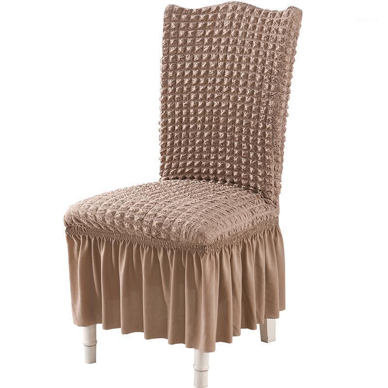 Bubble Plaid With Skirt Dining Chair Cover Elastic Chair Slipcover Stretch Cover for Wedding Party Seat1
Bubble Plaid With Skirt Dining Chair Cover Elastic Chair Slipcover Stretch Cover for Wedding Party Seat1
