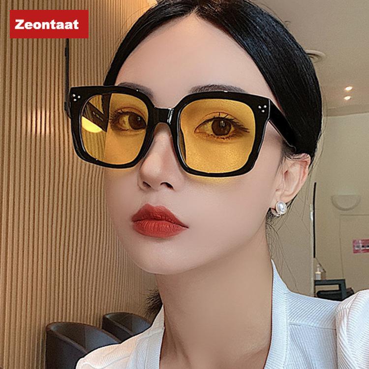 Classic Square Sunglasses Women Vintage Oversized Gradient Sun Glasses Shades Female Luxury Designer UV400 Yellow
Classic Square Sunglasses Women Vintage Oversized Gradient Sun Glasses Shades Female Luxury Designer UV400 Yellow