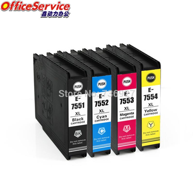 T7551 T7561 T7541 Compatible ink Cartridge For WF-8590DWF 8590D3TWFC 8090DTW 8090D3TWC 8510DWF 8010DW Printer 
T7551 T7561 T7541 Compatible ink Cartridge For WF-8590DWF 8590D3TWFC 8090DTW 8090D3TWC 8510DWF 8010DW Printer
