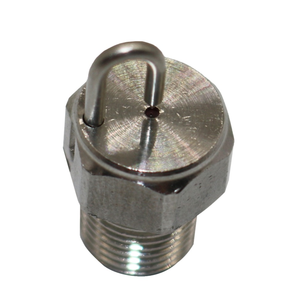 1/8'' impaction pin ruby fog nozzle Impingement mist nozzle 20~80bar High pressure sprayer Agriculture Cooling system 1 Pc
1/8'' impaction pin ruby fog nozzle Impingement mist nozzle 20~80bar High pressure sprayer Agriculture Cooling system 1 Pc