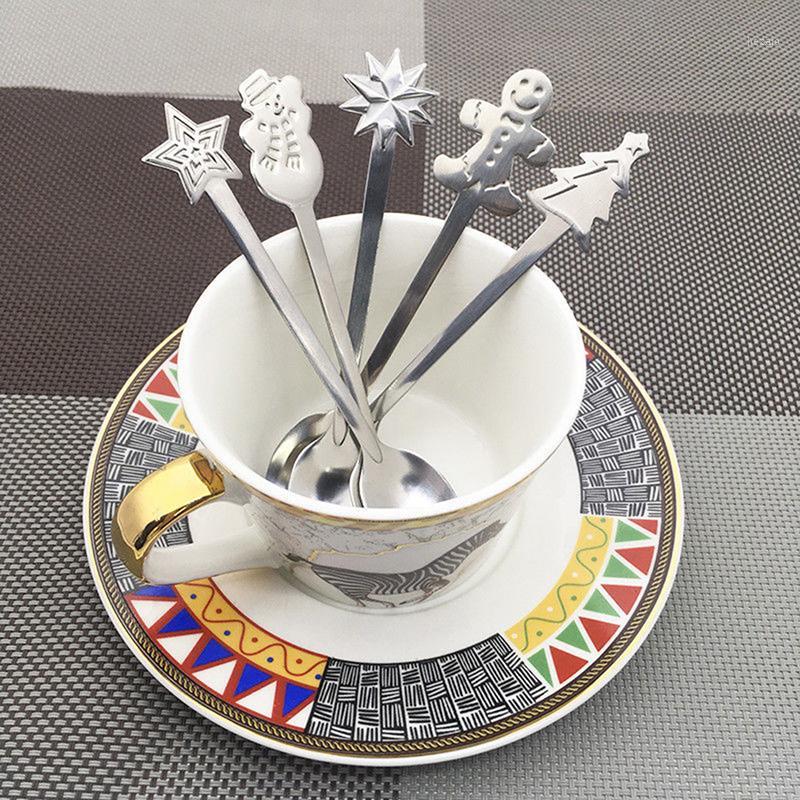 4 Pcs/pack Steel Coffee Spoons Christmas Spoon Snowman Mini Spoon Children Mixing Dessert Teaspoon1
4 Pcs/pack Steel Coffee Spoons Christmas Spoon Snowman Mini Spoon Children Mixing Dessert Teaspoon1
