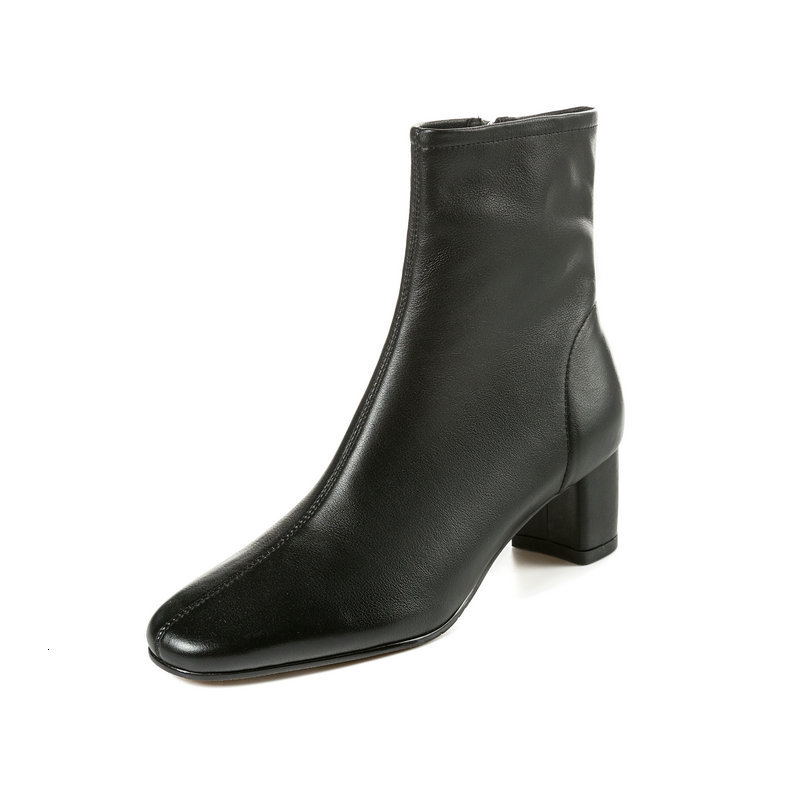 New Fashion Side Women's Ankle Boots Genuine Leather Concise Thick Heels 2021 Winter Party Basic Design Shoes Woman 1k5e, Brown
New Fashion Side Women's Ankle Boots Genuine Leather Concise Thick Heels 2021 Winter Party Basic Design Shoes Woman 1k5e, Brown
