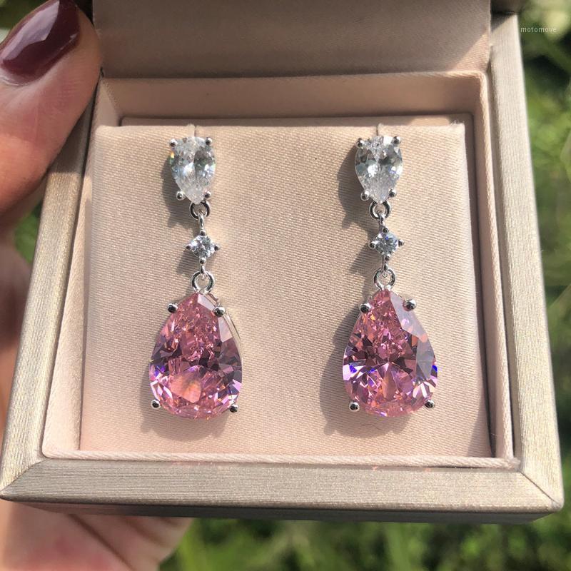 Simple Water Drop Zirconia Dangle Drop Earrings for Women Fashion Classic Pink Blue Crystal Zircon Earring Banquet Party Jewelry1
Simple Water Drop Zirconia Dangle Drop Earrings for Women Fashion Classic Pink Blue Crystal Zircon Earring Banquet Party Jewelry1