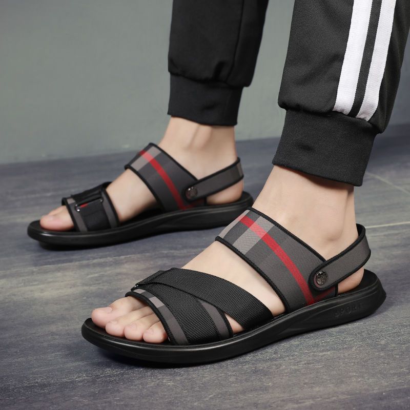 Men's Sandals Summer Fashion Personality Youth Outdoor Comfortable Soft Soles Foot Massage Beach Slippers Size 39-46, A01
Men's Sandals Summer Fashion Personality Youth Outdoor Comfortable Soft Soles Foot Massage Beach Slippers Size 39-46, A01