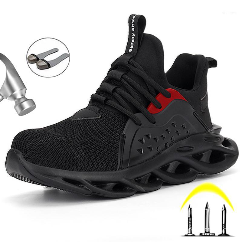 Safety Shoes Men's Boots Anti-Smashing Work Boots Male Shoes Adult Work Sneakers Breathable Men Light 20201, Lb808-black
Safety Shoes Men's Boots Anti-Smashing Work Boots Male Shoes Adult Work Sneakers Breathable Men Light 20201, Lb808-black