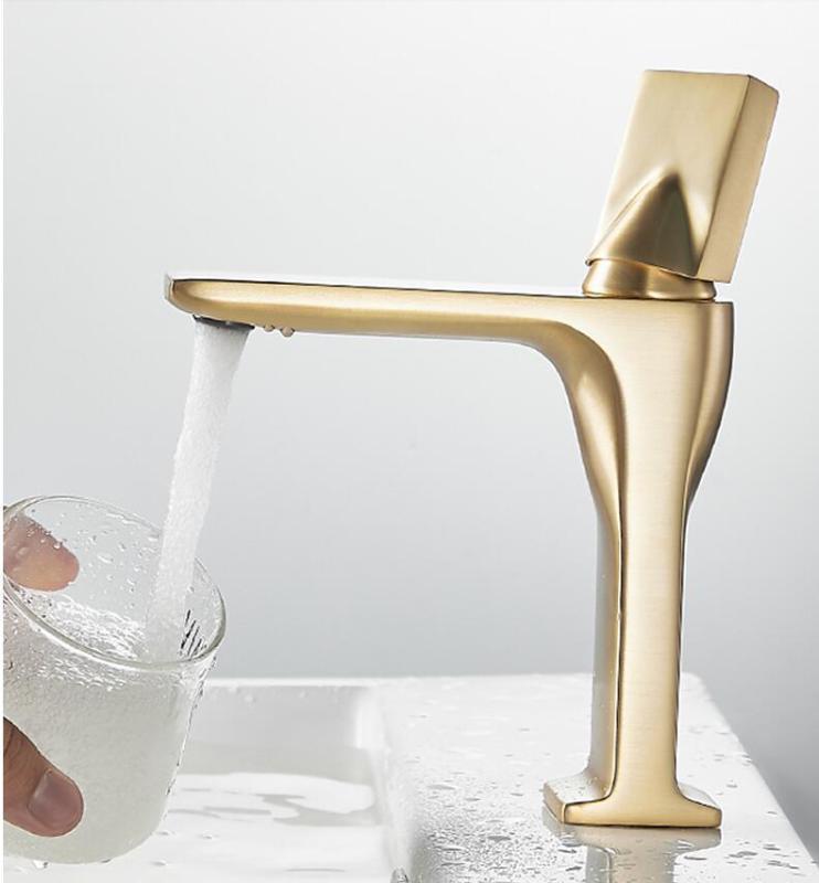 New Basin Faucet brush gold siink faucet hot and cold bathroom basin sink tap mixer water tap1
New Basin Faucet brush gold siink faucet hot and cold bathroom basin sink tap mixer water tap1