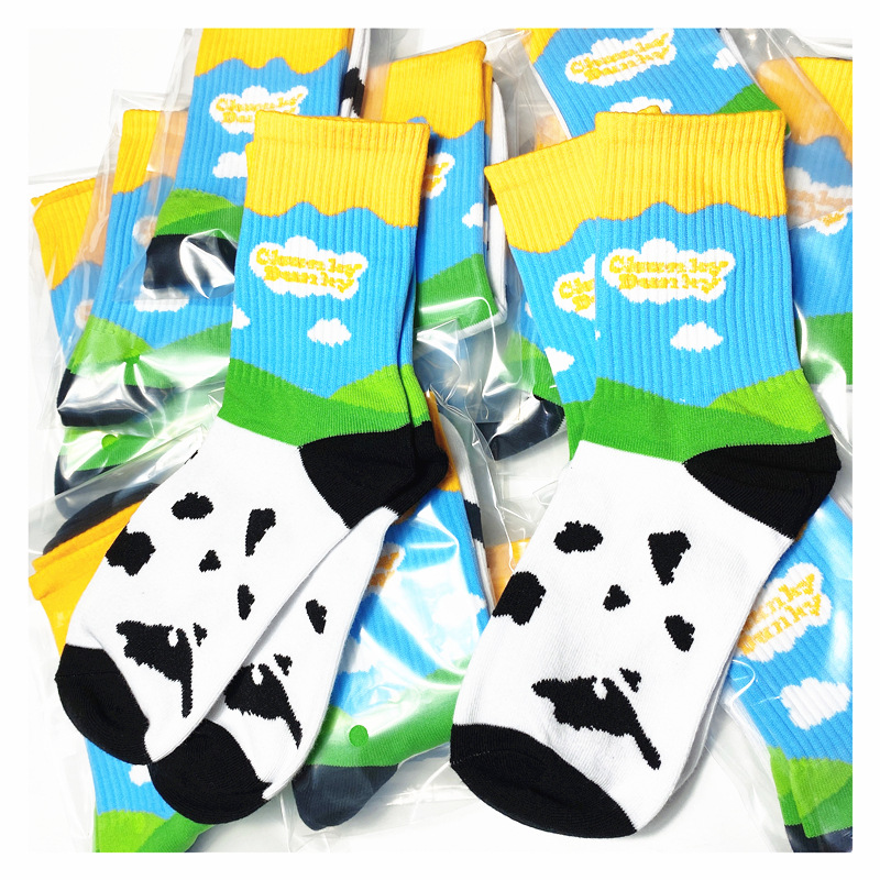 new milk ice cream socks stock socks women men unisex cotton basketball socks, As picutre
new milk ice cream socks stock socks women men unisex cotton basketball socks, As picutre
