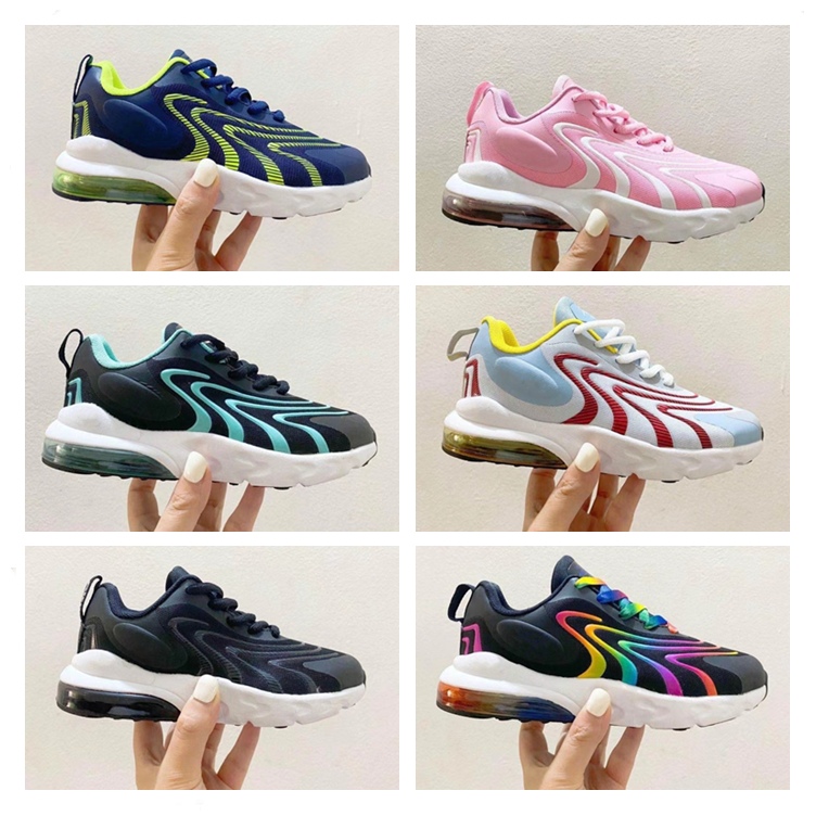 Infant 270 React ENG Kids Running Shoes Brig Blue Void Game Royal Mist Small Big Boys Girls Children sneakers Trainers
Infant 270 React ENG Kids Running Shoes Brig Blue Void Game Royal Mist Small Big Boys Girls Children sneakers Trainers