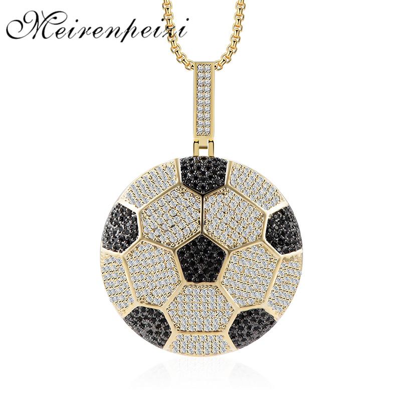Hip Hop Stainless Steel Football Necklace Copper Sport Pendant for Men Women Gifts Personality Motion Necklaces
Hip Hop Stainless Steel Football Necklace Copper Sport Pendant for Men Women Gifts Personality Motion Necklaces
