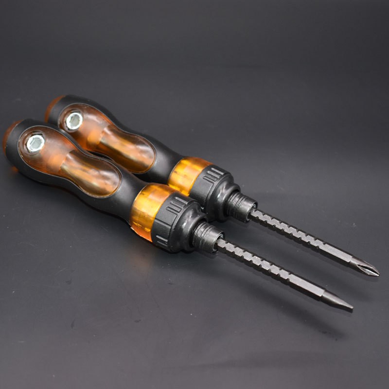 Ratchet Screwdriver One-word Cross Screwdriver Screwdriver Dual-purpose Household Repair Tool
Ratchet Screwdriver One-word Cross Screwdriver Screwdriver Dual-purpose Household Repair Tool