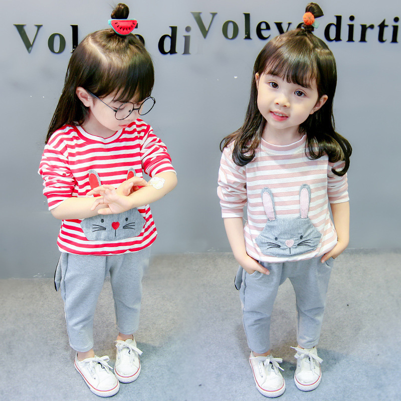 Halloween Girls Cartoon Long Sleeve Suit Baby Clothes 1 2 3 4 Years Christmas Toddler Girl Clothing Beauty Clothes for GirlsX1019
