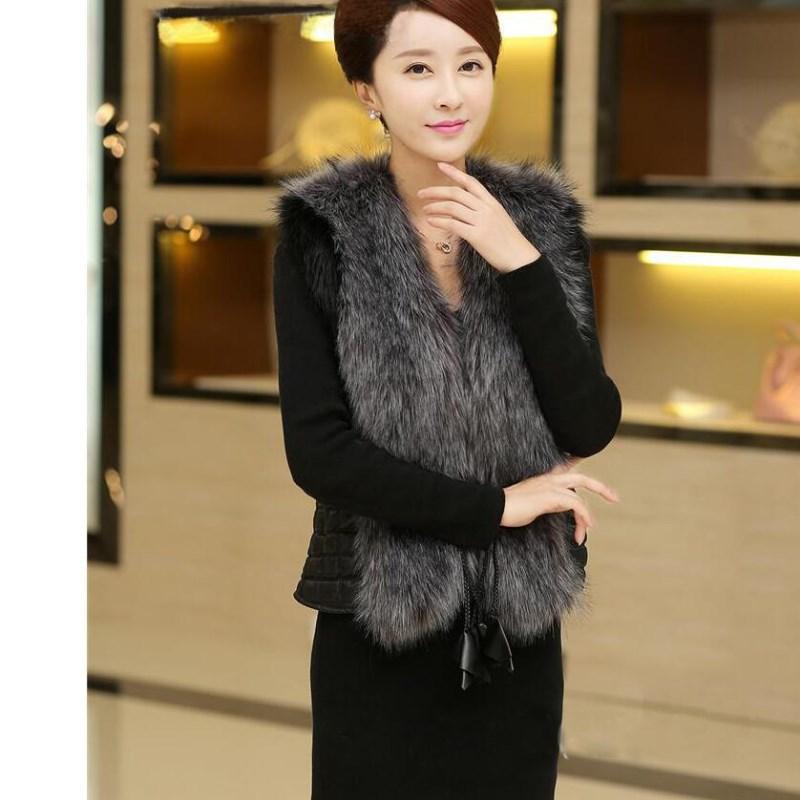 Winter Women Fur Vest Coat Plus Size Jacket Warm Coat Female Outerwear 2020New Fashion Black -3XL, Photo color
Winter Women Fur Vest Coat Plus Size Jacket Warm Coat Female Outerwear 2020New Fashion Black -3XL, Photo color