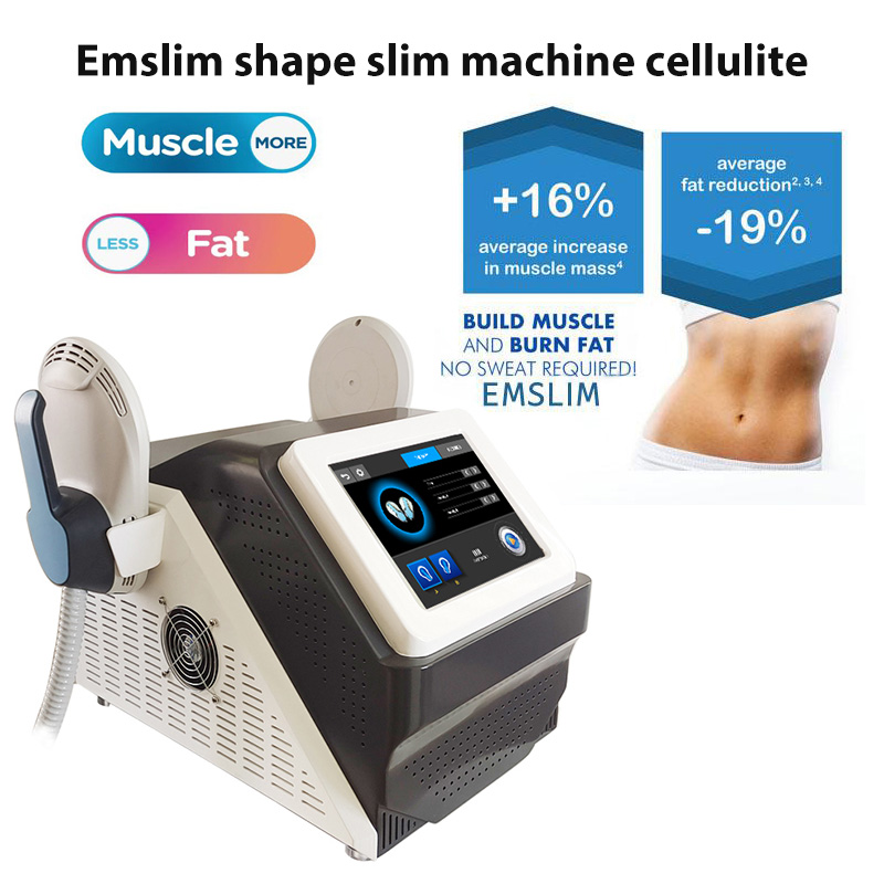 2 handle High intensity emt emslim body slimming machine EMS weight loss Device 7 Teslashape seat cushion
2 handle High intensity emt emslim body slimming machine EMS weight loss Device 7 Teslashape seat cushion