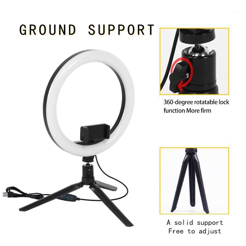 Table Ring Lamp 10 inch LED Ring Light Photography Photo Camera Lights with Tripod Holder for Smartphone Vlog Makeup1
Table Ring Lamp 10 inch LED Ring Light Photography Photo Camera Lights with Tripod Holder for Smartphone Vlog Makeup1