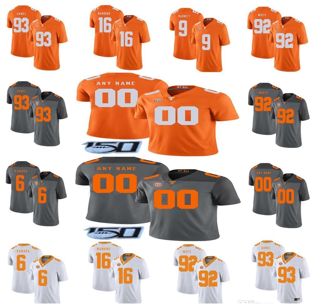 NCAA Tennessee Volunteers College Football Jersey #4 John Kelly 27 Arian Foster 84 Cordarrelle Patterson 92 Reggie White, As shown in illustration
NCAA Tennessee Volunteers College Football Jersey #4 John Kelly 27 Arian Foster 84 Cordarrelle Patterson 92 Reggie White, As shown in illustration