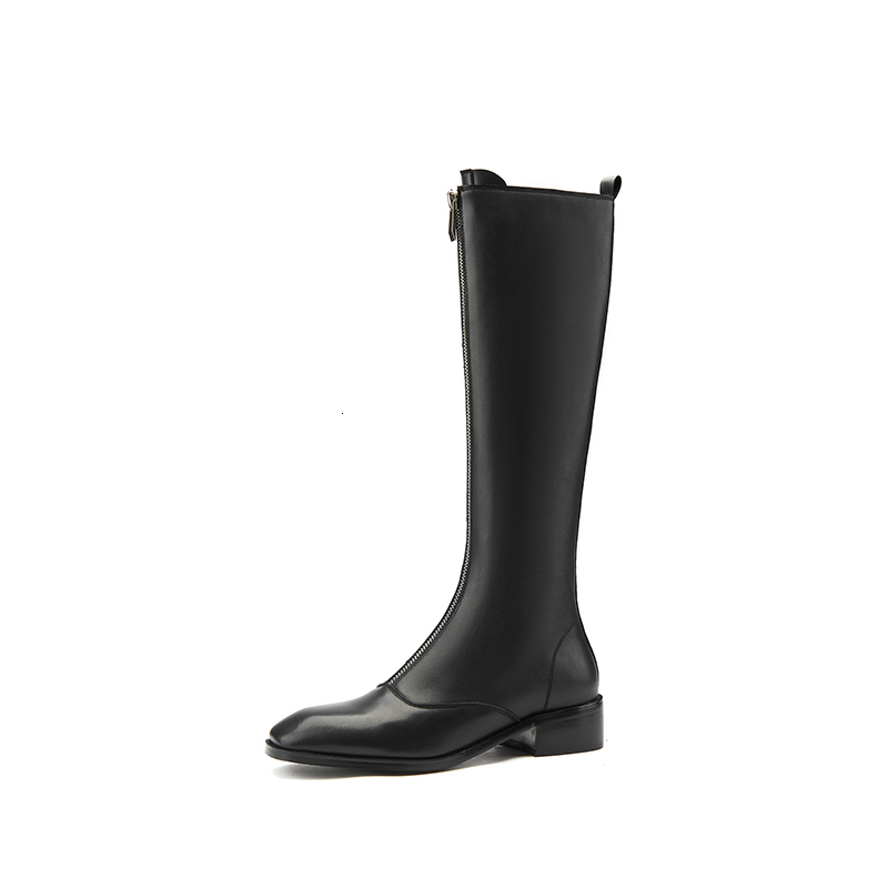 2021 New Autumn Winter Party Knee High Boots Elegant Genuine Leather Motorcycle Shoes Woman Square Toe Low Heels Women Pumps Pwsq, Black
2021 New Autumn Winter Party Knee High Boots Elegant Genuine Leather Motorcycle Shoes Woman Square Toe Low Heels Women Pumps Pwsq, Black