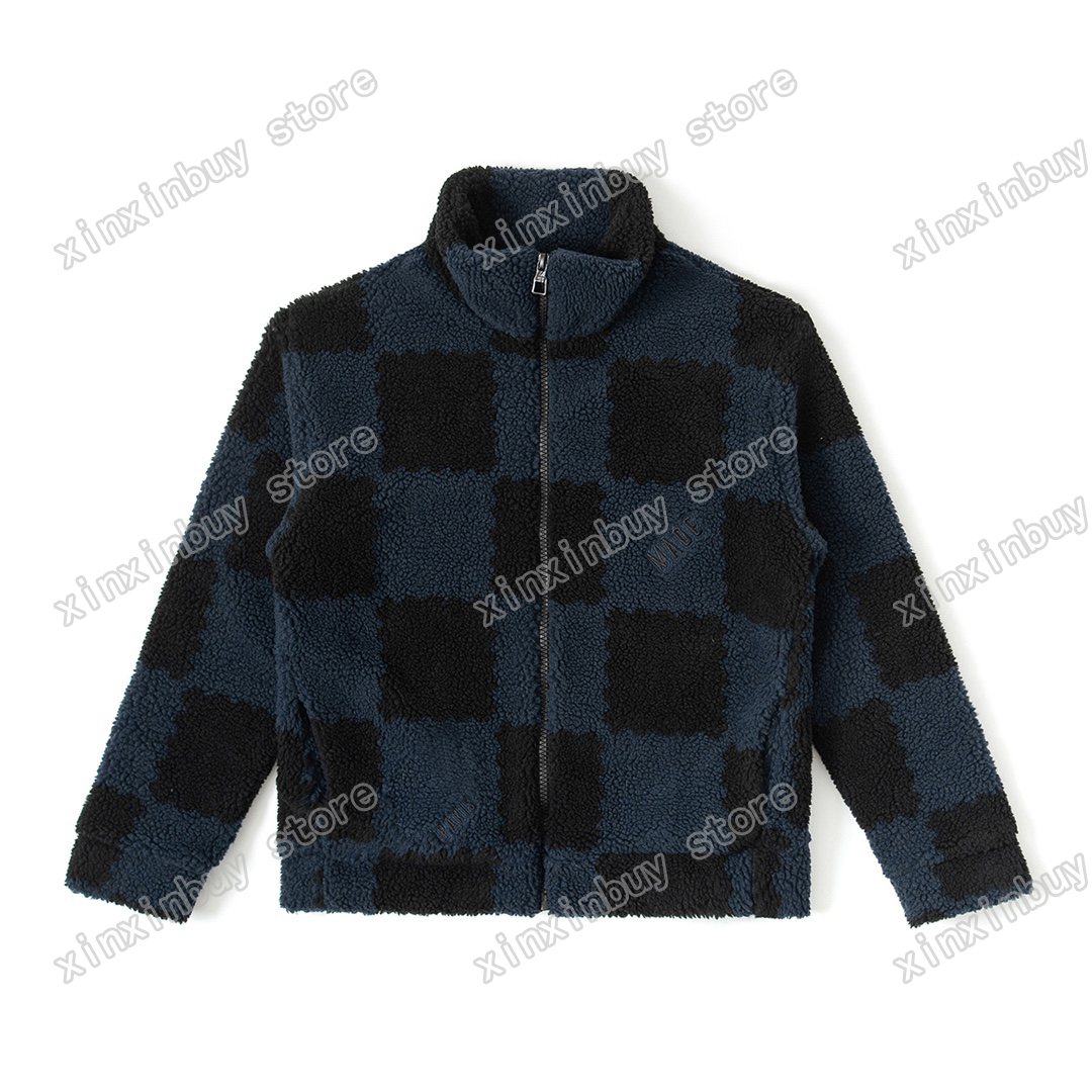 22ss Men Women Designers Jackets Checkerboard Zipper jacket cloth Jacquard letter fabric Man Fashion Streetwear dark blue S-XL
22ss Men Women Designers Jackets Checkerboard Zipper jacket cloth Jacquard letter fabric Man Fashion Streetwear dark blue S-XL