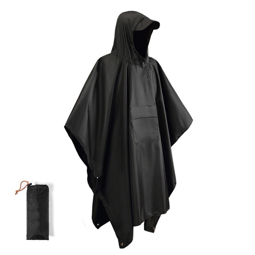 3 In 1 Outdoor Military Waterproof Raincoat Coat Men Women Awning From The Motorcycle Poncho Picnic Mat 211227
3 In 1 Outdoor Military Waterproof Raincoat Coat Men Women Awning From The Motorcycle Poncho Picnic Mat 211227