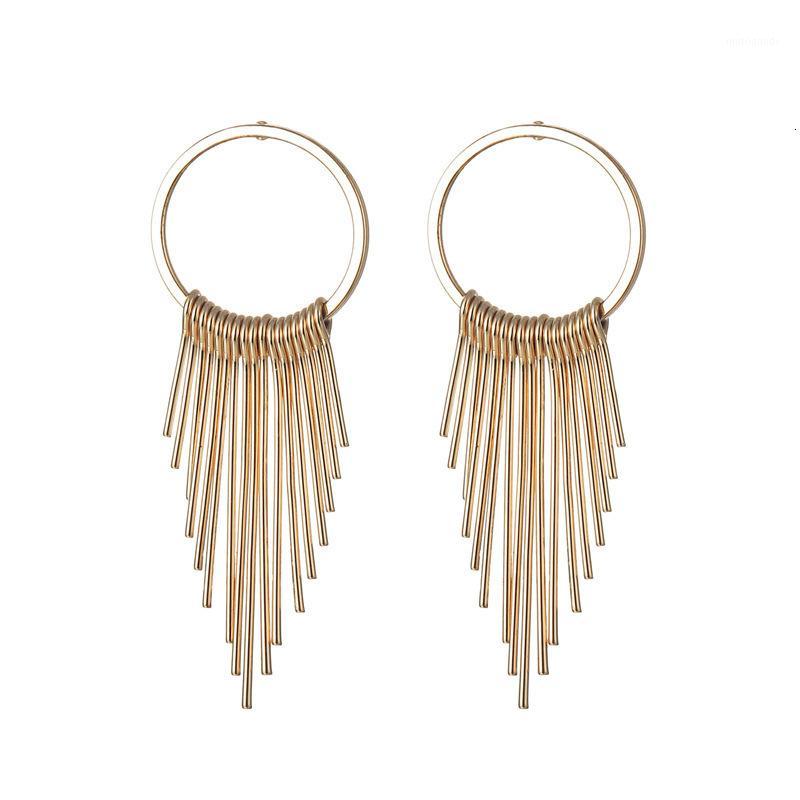Temperament Simple Korean Earrings 2020 Gold Color Metal Geometric Circle Tassel Earrings For Women Fashion Jewelry1
Temperament Simple Korean Earrings 2020 Gold Color Metal Geometric Circle Tassel Earrings For Women Fashion Jewelry1