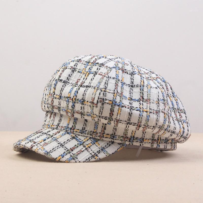 2020 NEW women vintage lattice octagonal hat fashion elegant ladies autumn winter cotton painter hat female fashion beret1, White
2020 NEW women vintage lattice octagonal hat fashion elegant ladies autumn winter cotton painter hat female fashion beret1, White