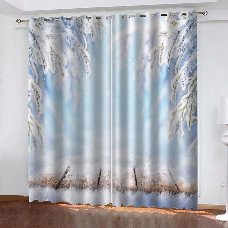 Luxury Blackout 3D Window Curtains For Living Room Bedroom white scenery curtains Decoration, As pic
Luxury Blackout 3D Window Curtains For Living Room Bedroom white scenery curtains Decoration, As pic