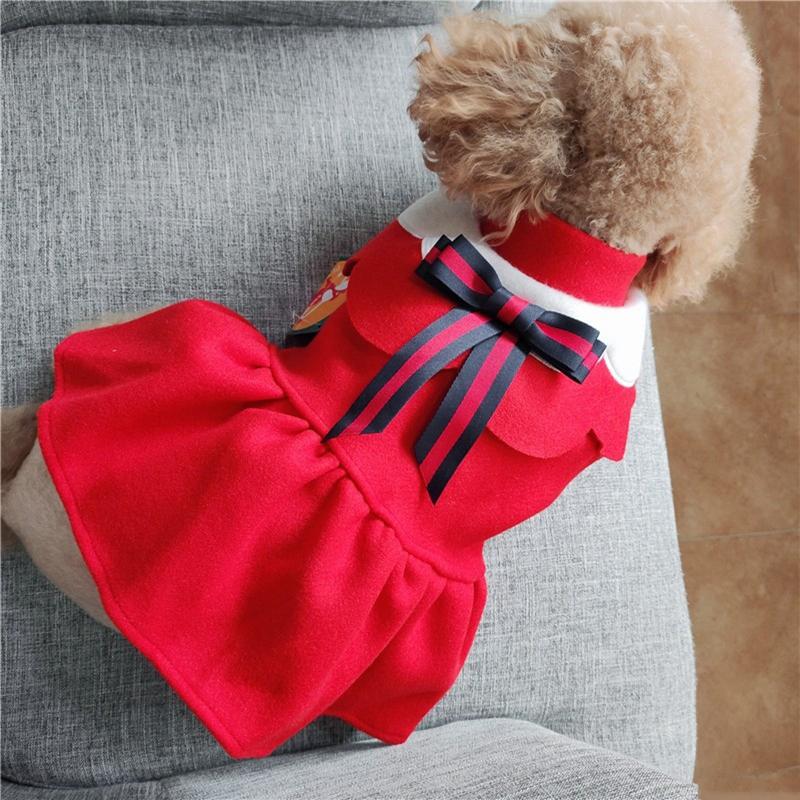 Korea School Design Pet Uniform Dresses For Small Dog Cute Bows Autumn Winter Chihuahua Pugs Cat Outfit Clothing Halloween Party, Big red bows
Korea School Design Pet Uniform Dresses For Small Dog Cute Bows Autumn Winter Chihuahua Pugs Cat Outfit Clothing Halloween Party, Big red bows