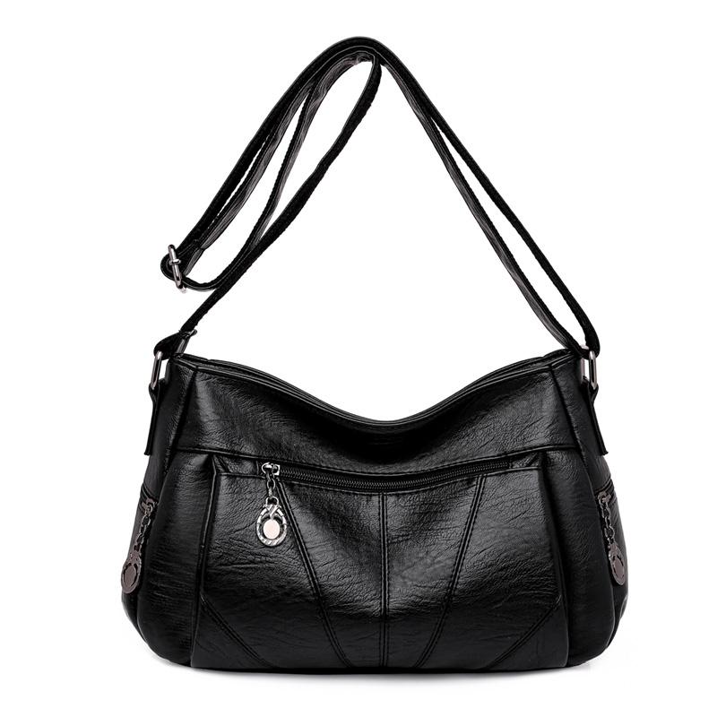 New Fashion Soft Leather bags women shoulder Bags Luxury Handbags Women Bag Designer Crossbody for 2021 Messenger Bag, Black
New Fashion Soft Leather bags women shoulder Bags Luxury Handbags Women Bag Designer Crossbody for 2021 Messenger Bag, Black
