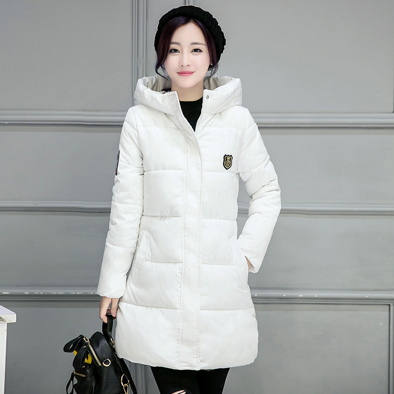 New Winter Jacket Women Hooded Thicken Coat Female fashion Warm Outwear Down Cotton-Padded Long Wadded Jacket Coat Parkas T200319