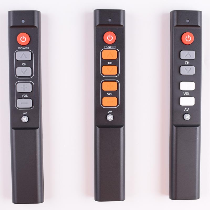 Smart Learning Remote control for TV STB DVD DVB , TV Box HIFI, Universal controller with 6 big buttons easy use for elder
Smart Learning Remote control for TV STB DVD DVB , TV Box HIFI, Universal controller with 6 big buttons easy use for elder
