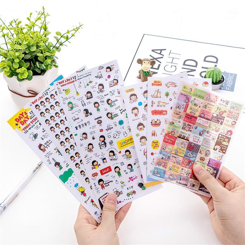6 Pcs/pack Cartoon Animal Paper Sticker Notebook Decoration Diary Scrapbooking Label Sticker Kawaii Korean Stationery Stickers1
6 Pcs/pack Cartoon Animal Paper Sticker Notebook Decoration Diary Scrapbooking Label Sticker Kawaii Korean Stationery Stickers1