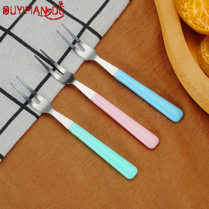 Creative Stainless Steel Fruit Fork Fruit Checked Solid Color Fork Cake Moon Cake Dessert Dessert Corn Needle1
Creative Stainless Steel Fruit Fork Fruit Checked Solid Color Fork Cake Moon Cake Dessert Dessert Corn Needle1