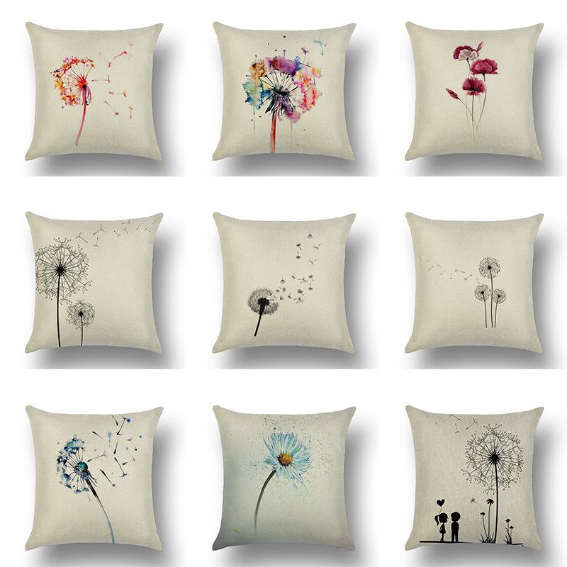 Dandelion Flowers Flying Seeds Cushion Cover Nordic Simple Design Modern Fashion Linen Decorative Pillows Cover Sofa Pillowcase, Ymd36-6
Dandelion Flowers Flying Seeds Cushion Cover Nordic Simple Design Modern Fashion Linen Decorative Pillows Cover Sofa Pillowcase, Ymd36-6