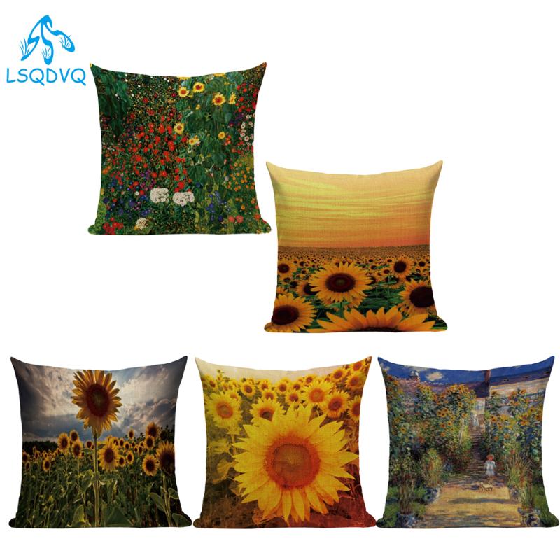 Sunflower Yellow Plant Flower Cotton Linen Sofa Home Decorative Pillows Case Cushion Cover Funda Cojines for Living Room Decor
Sunflower Yellow Plant Flower Cotton Linen Sofa Home Decorative Pillows Case Cushion Cover Funda Cojines for Living Room Decor
