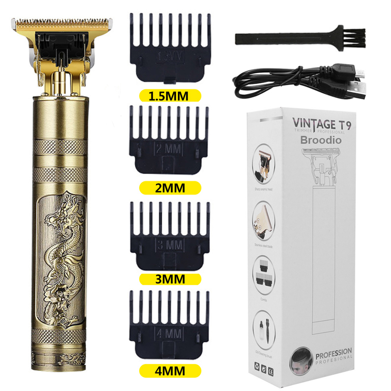 T9 USB Electric Hair Cutting Machine Rechargeable Cut Clipper Man Shaver Trimmer For Men Barber Professional Beard Trimmers 220303