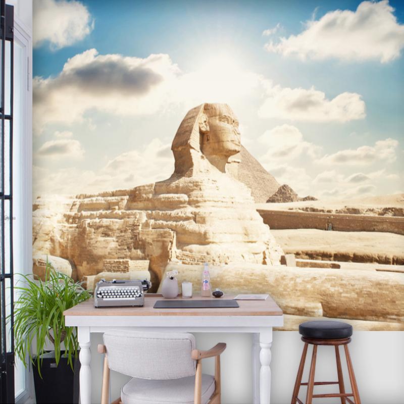 Custom 3D Photo Wallpaper Classic Egyptian Sphinx Large Mural Living Room Bedroom Office TV Backdrop Wallpaper Home Decoration, Silk cloth
Custom 3D Photo Wallpaper Classic Egyptian Sphinx Large Mural Living Room Bedroom Office TV Backdrop Wallpaper Home Decoration, Silk cloth