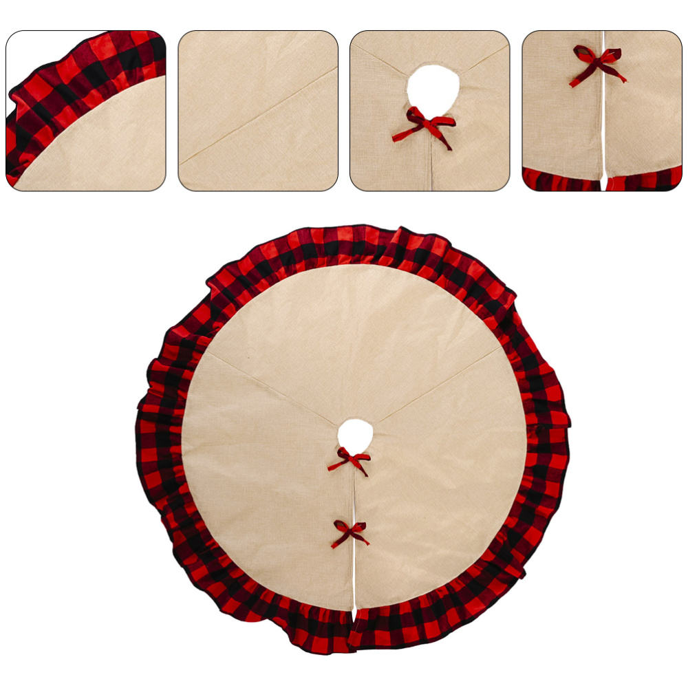 1 Pc Tree Skirt Xmas Tree Skirt Decor Christmas Decor Bottom Cover for Gift Store Home
1 Pc Tree Skirt Xmas Tree Skirt Decor Christmas Decor Bottom Cover for Gift Store Home