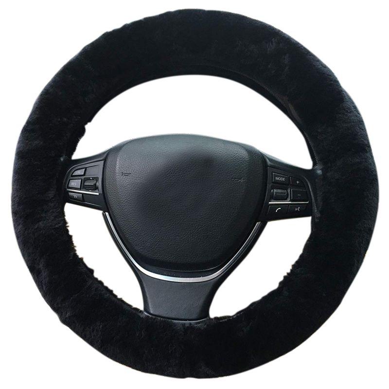 Universal Winter Plush Car Steering Wheel Covers Faux Hand Brake & Gear Cover Set Car Interior Accessories 38cm
Universal Winter Plush Car Steering Wheel Covers Faux Hand Brake & Gear Cover Set Car Interior Accessories 38cm