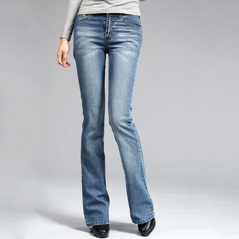 Brim Women's 2020 Spring and Summer New Micro Flare Strain Thin Jeans Fit Casual Large Ladies Long Pants Size -34 471u, Nostalgic
Brim Women's 2020 Spring and Summer New Micro Flare Strain Thin Jeans Fit Casual Large Ladies Long Pants Size -34 471u, Nostalgic